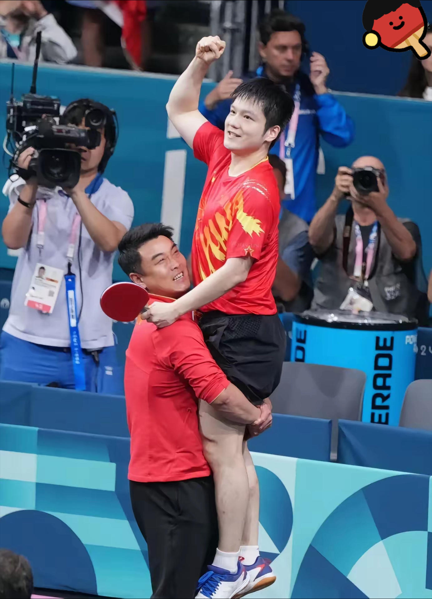 韩国队鏖战德国队,王皓惊艳四座 韩国队鏖战德国队,王皓惊艳四座