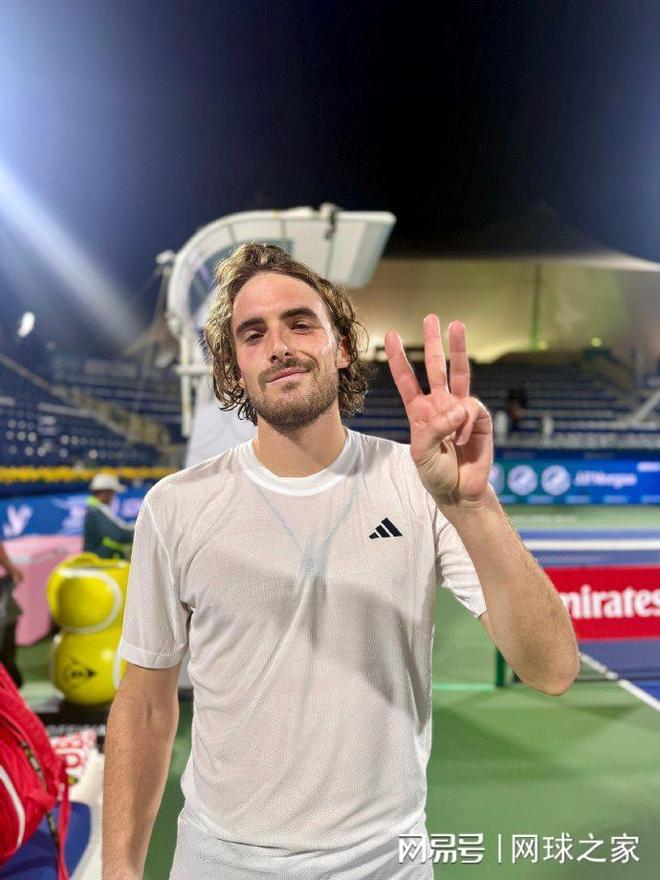 法国网球队碾压欧洲网球队，西西帕斯高光表现