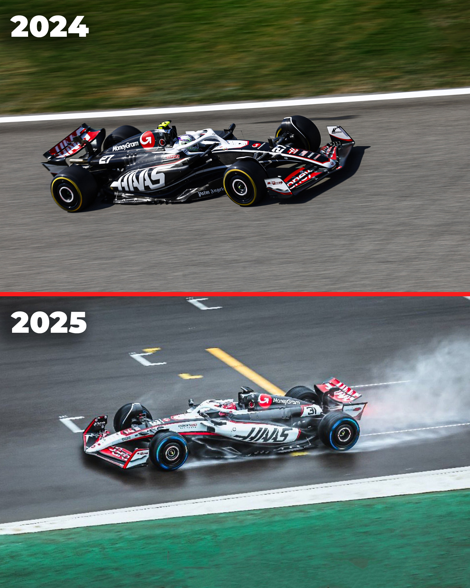 哈斯车队轻取雷诺车队,勒克莱尔点燃赛场 哈斯车队轻取雷诺车队,勒克莱尔点燃赛场